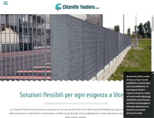 Tablet Screenshot of chiarellogrigliati.com